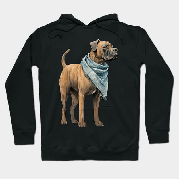 Winter dog Hoodie by piscoletters